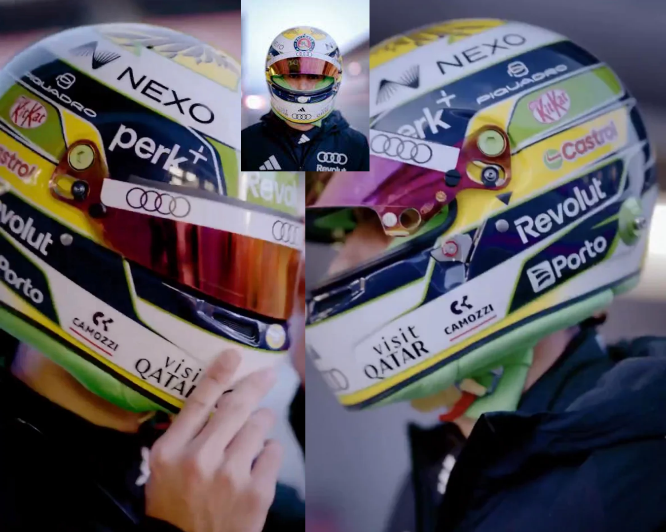 Capacete Verde-Amarelo de Bortoleto Incendeia o Paddock da Audi!